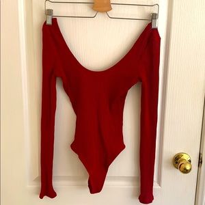 WILFRED ARITZIA red bodysuit